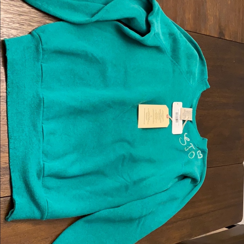 Vintage Inspired sweatshirt with SFO 🖤 embroidery